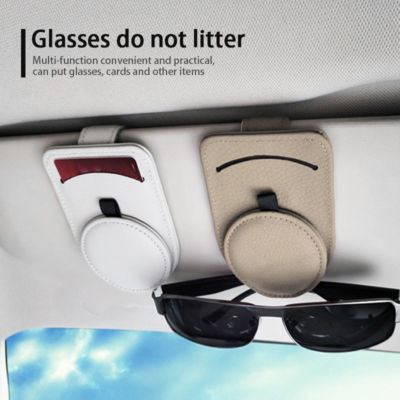 Car Glasses Holder Universal Sun Visor Eyeglasses