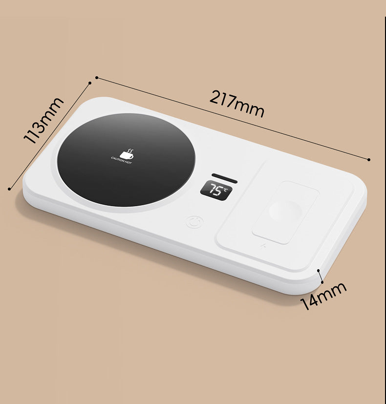 Wireless Charging Heating Base for phone and cup