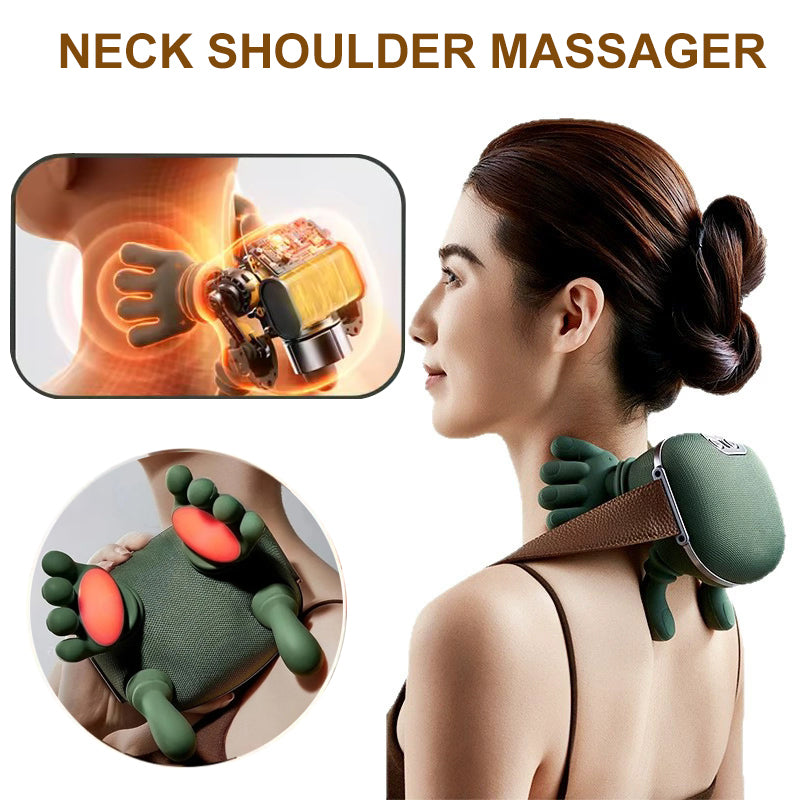 Wireless electric Neck And Shoulder Muscle Massager